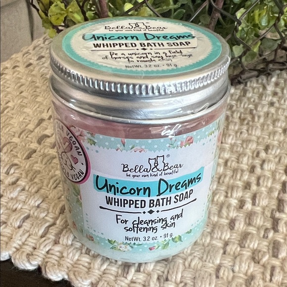 bella & bear Other - Unicorn Dreams Whipped Bath Soap